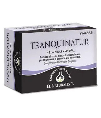 El Natural Tranquinatur Sueño: Capsules 375 mg pour un sommeil paisible