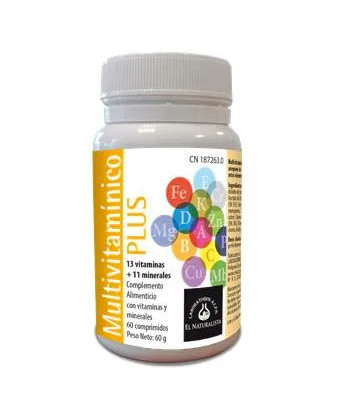 Multivitaminico Plus 60 Comp de qualité EL NATURAL
