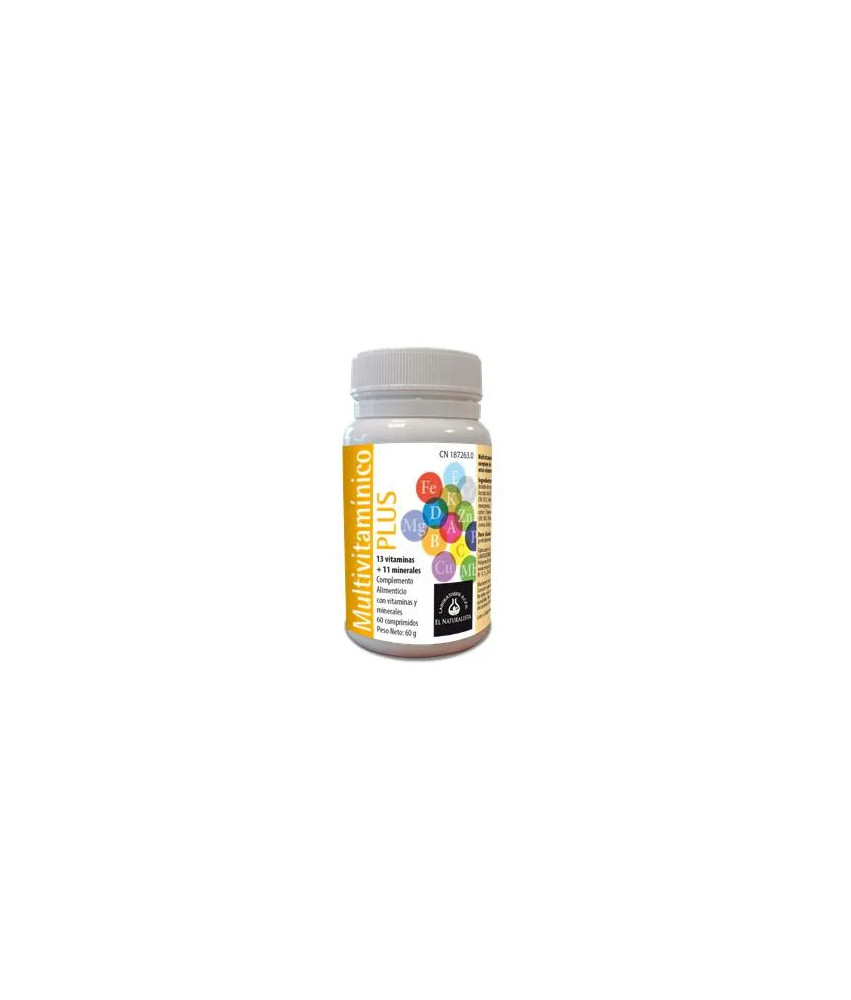 Multivitaminico Plus 60 Comp de qualité EL NATURAL