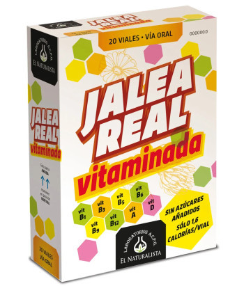 Renforcez votre vitalité avec El Natural Jalea Real Vitaminada!