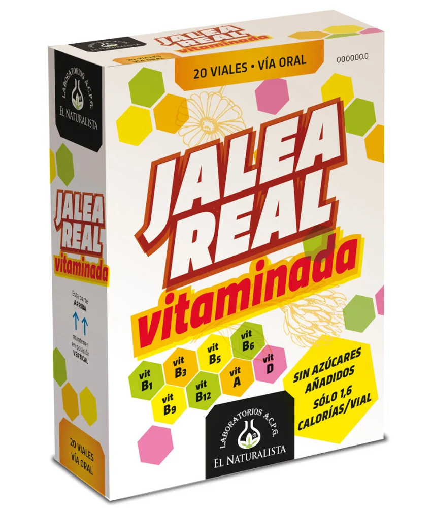 Renforcez votre vitalité avec El Natural Jalea Real Vitaminada!