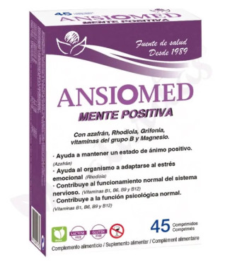 Améliorez votre bien-être avec Bioserum Ansiomed Mente Positiva!