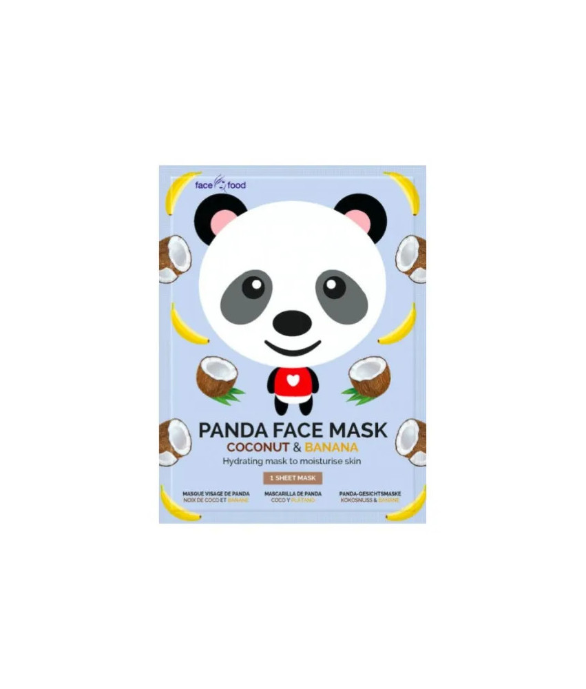Masque visage Montagne Jeunesse Panda 1 unité