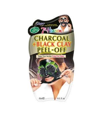 Masque Peel-Off Charbon + Argile Noire 10ml - Montagne Jeunesse