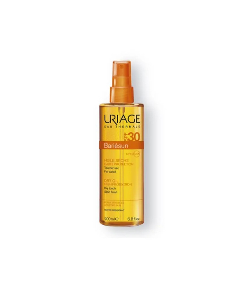 Protection solaire efficace avec Uriage Bariésun Huile Sèche SPF30