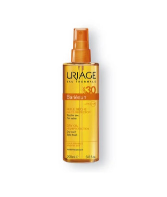 Protection solaire efficace avec Uriage Bariésun Huile Sèche SPF30