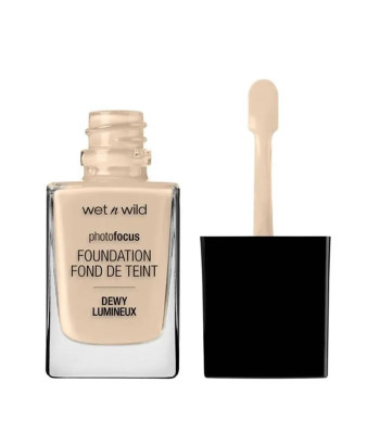 Fond de teint Wet N Wild Photo Focus Dewy Nude Ivory - 28ml