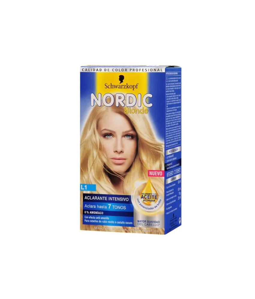 Éclat blond nordique avec Schwarzkopf Nordic Blonde L1