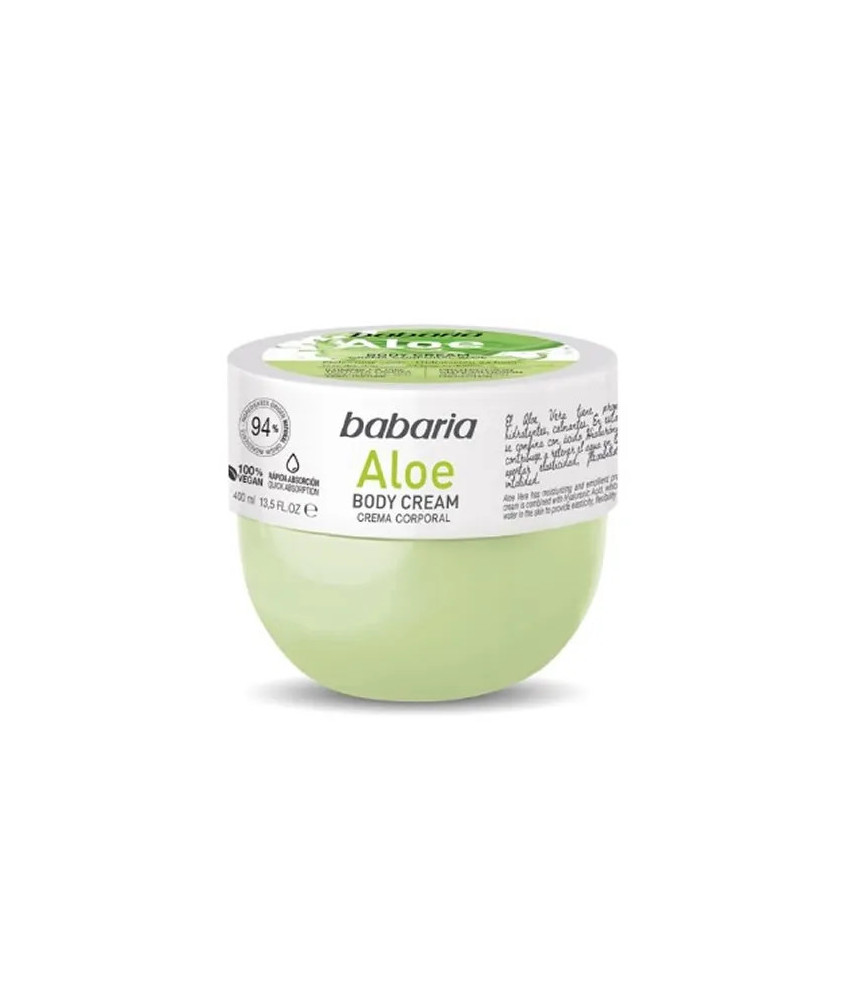 Crème pour le Corps Babaria Aloe 400ml