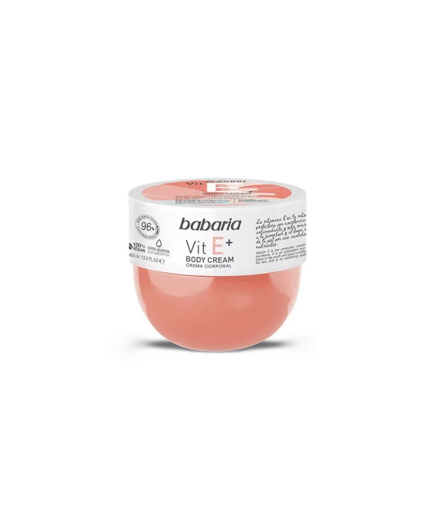 Crème pour le Corps Vitamine E 400ml de Babaria