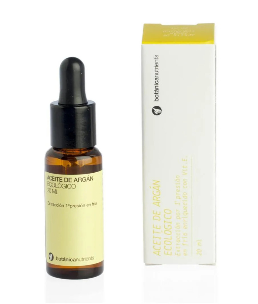 Booster naturel pour la peau: Huile d'Argan Bio 20ml Botánica