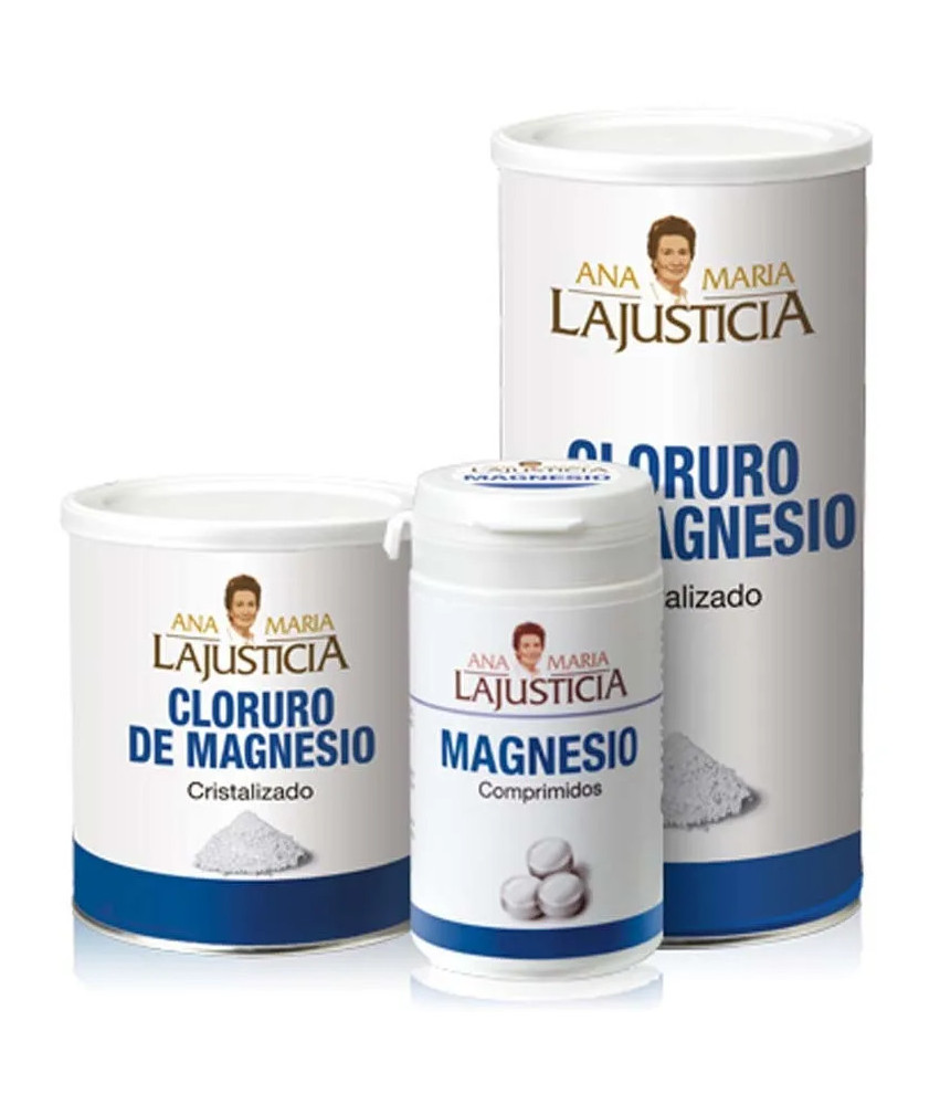 Poudre de chlorure de magnésium 400g Ana María Lajusticia