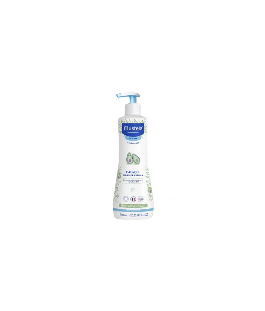 Mustela Babygel Bain Mousse Éveil 750ml: Un Réveil tout en Douceur