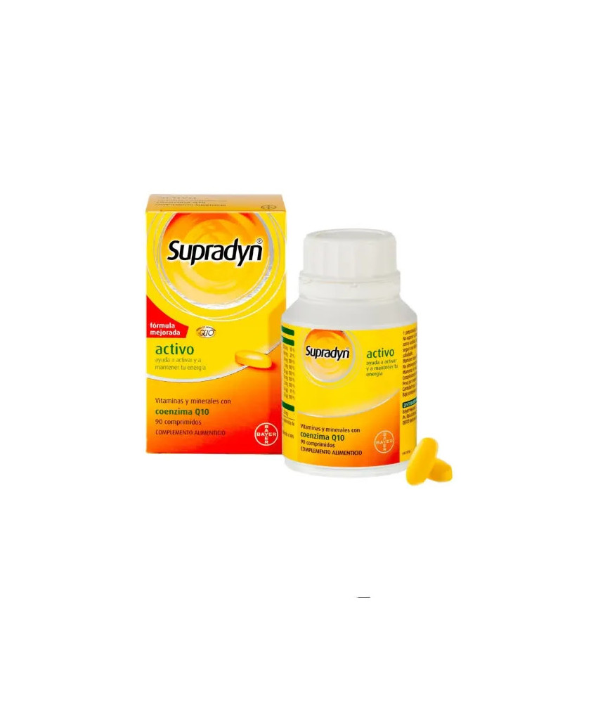 Boostez votre énergie avec Supradyn Activo Q10 - 90 comprimés
