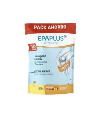 Renforcez votre peau avec Epaplus Collagène, Silicium, Acide Hyaluronique et Magnésium saveur citron 668g