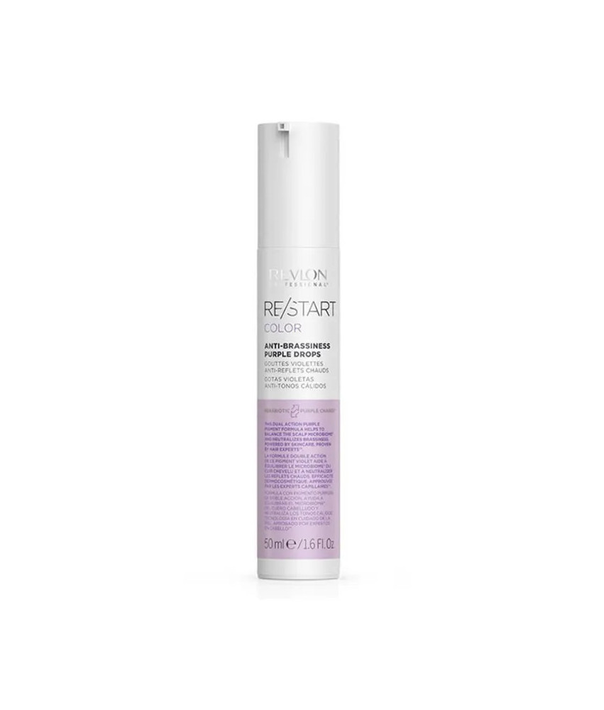 Revlon Re-Start Color Anti-Brassiness Purple Drops 50ml - Élimine les reflets cuivrés