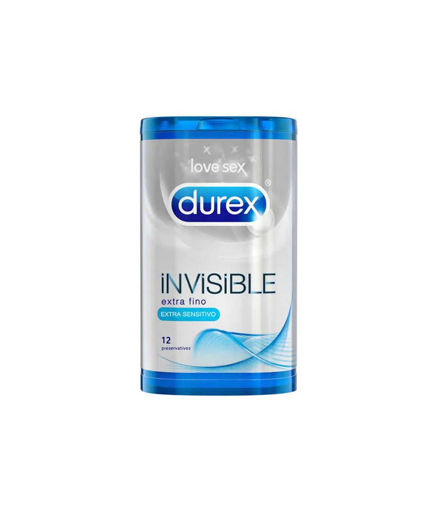 Préservatifs Durex Invisible 12 Unités - Protection discrète