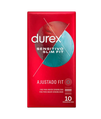Préservatifs Durex Sensitive Slim Fit 10 Unités