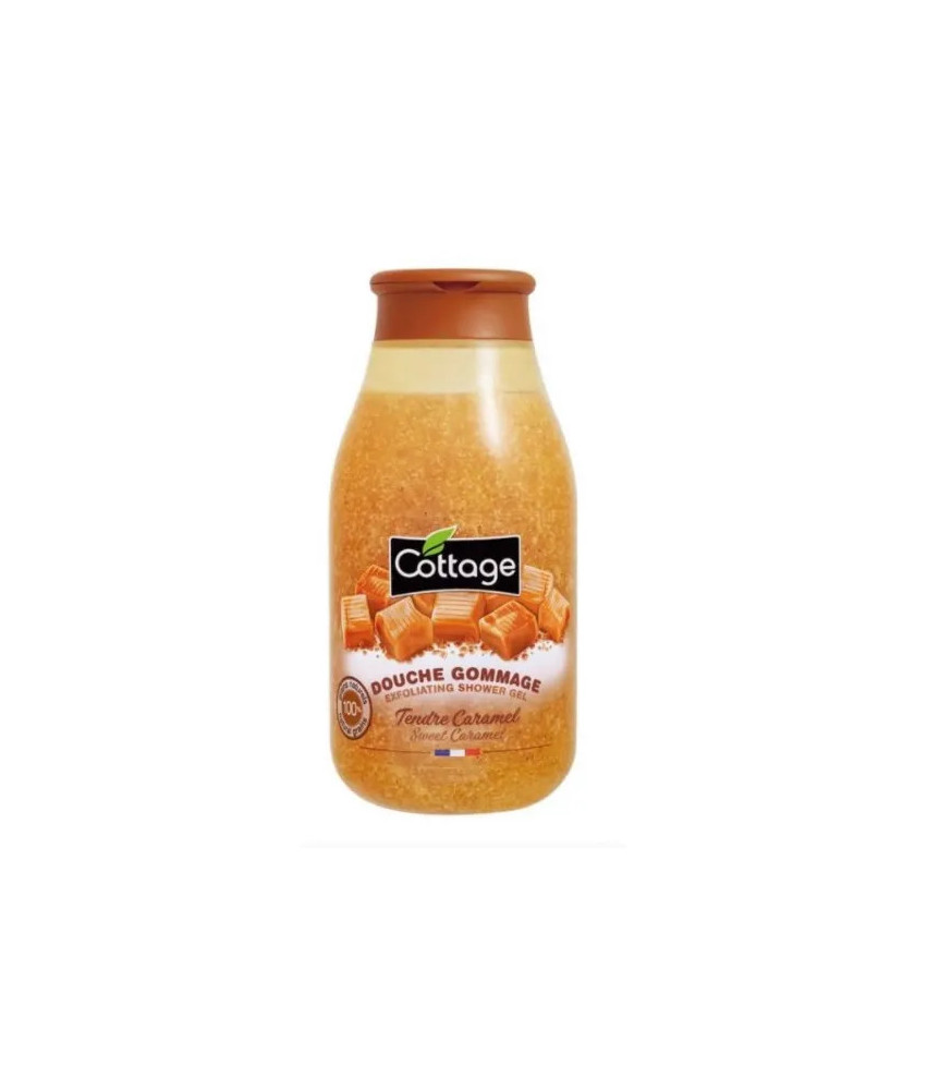 Douche Gommage Tendre Caramel 270ml Cottage