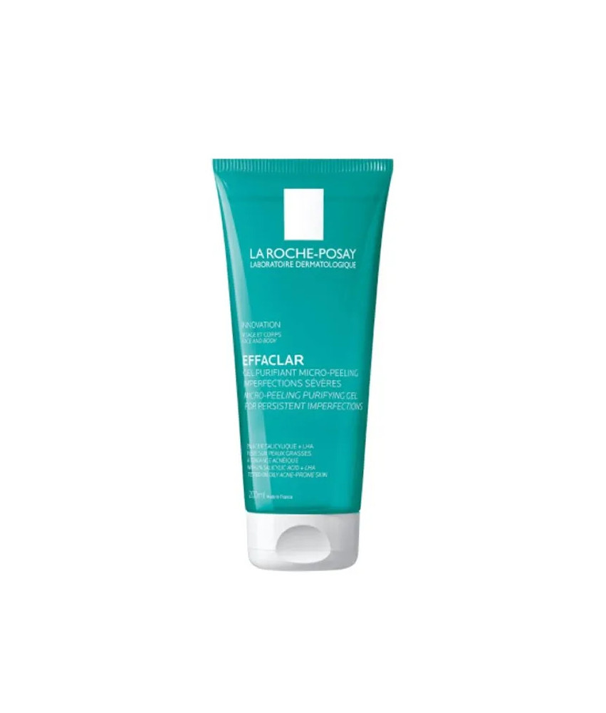Nettoyez et purifiez votre peau avec le Gel Purifiant Micro-Peeling La Roche Posay - 200ml