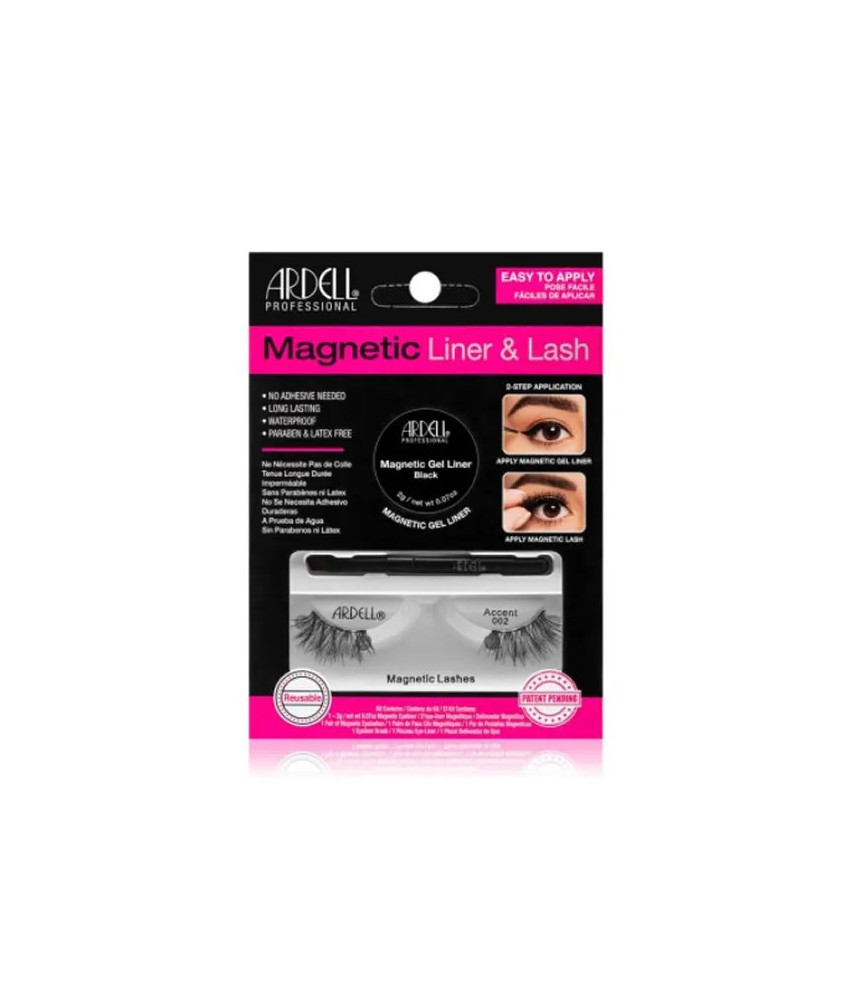 Faux cils ARDELL Magnetic Liner & Lash Accent 002