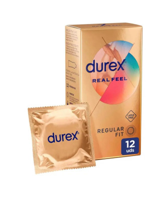 Durex Real Feel 12 unités pour une sensation naturelle