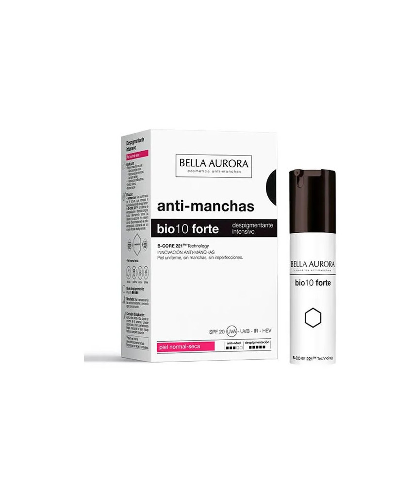 Traitement dépigmentant intense Bella Aurora Bio10 Forte 30ml