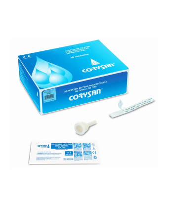 Adaptateur de pénis Corysan T-2 30 pcs. pour un ajustement parfait