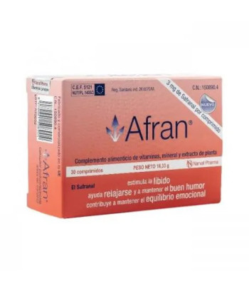 Afran® 30 Comprimés: Solution naturelle pour le bien-être mental
