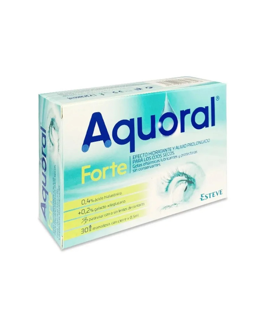 Pour des yeux rafraîchis : Aquoral Forte Gouttes Ophtalmiques