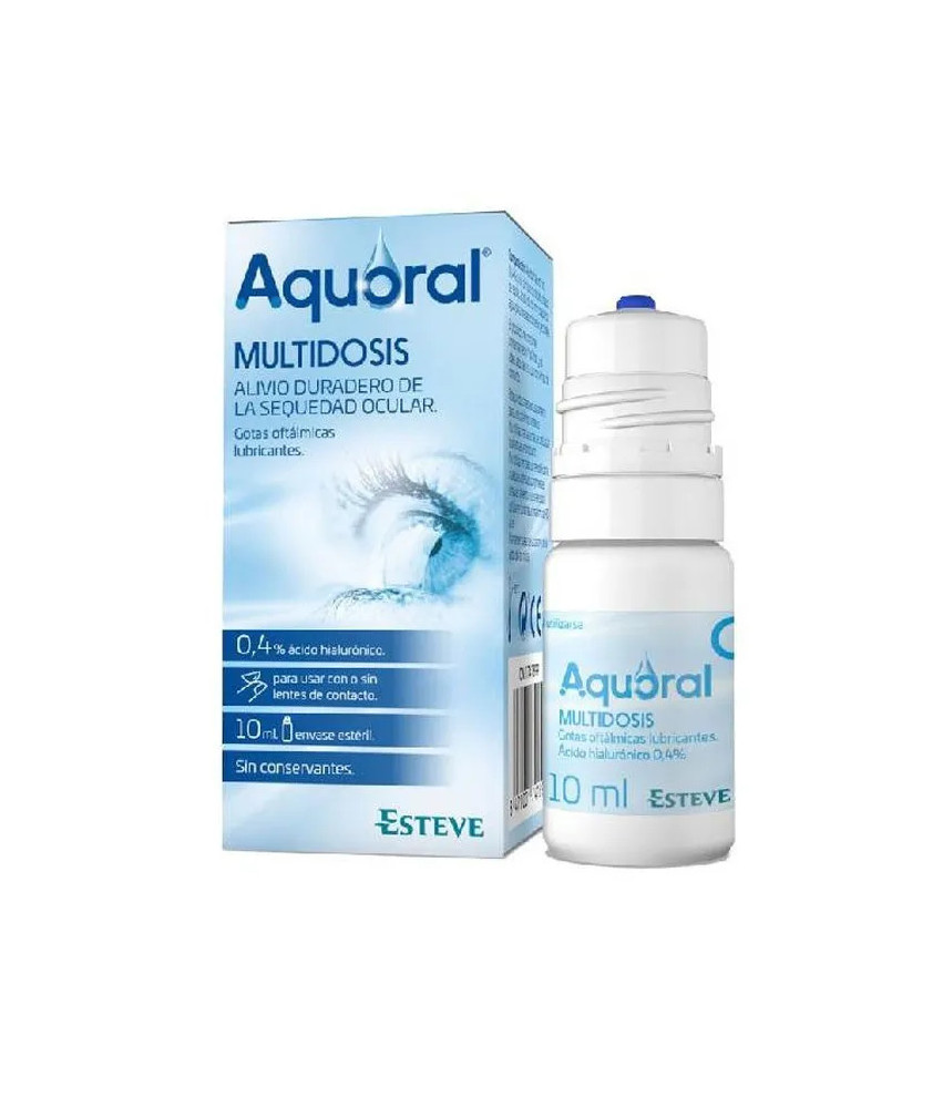 Hydratez vos yeux avec les Gouttes Oculaires Aquoral 10ml