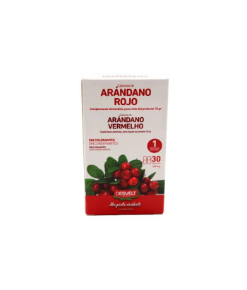 Vivez en pleine forme avec Desvelt Arándano Rojo!