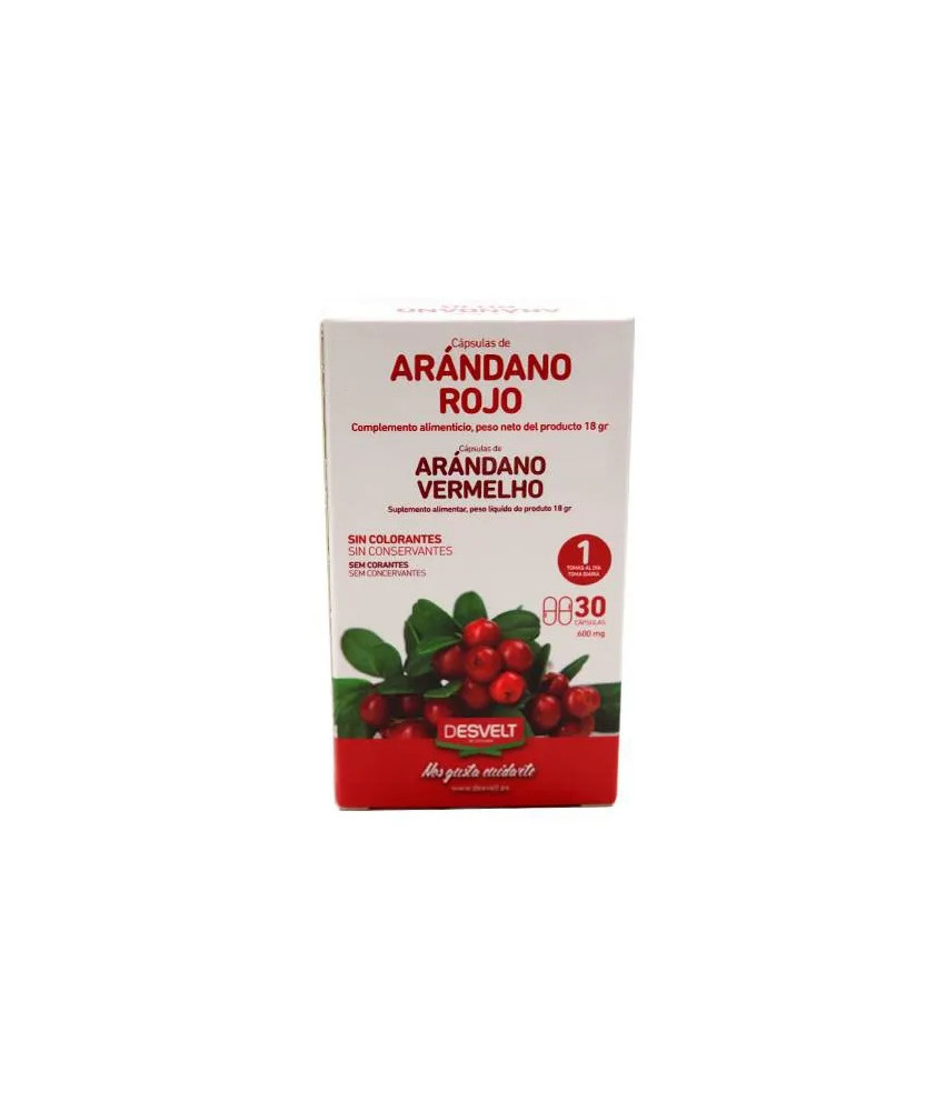 Vivez en pleine forme avec Desvelt Arándano Rojo!