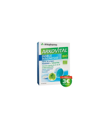 Arkopharma Arkovital Double Magnésium Bio - 30 comprimés
