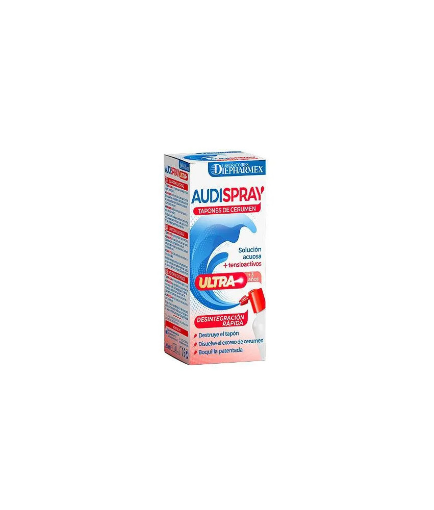 Nettoyez vos oreilles en profondeur avec Diepharmex Audispray Ultra 20ml