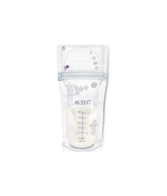 Sachets de conservation lait 180ml: 25 sachets