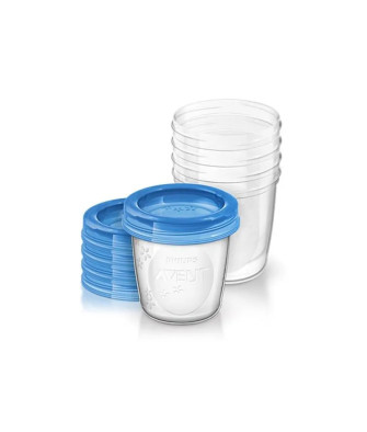 Avent Philips Récipients Pour Lait Maternel 5 Unités - Pratique et hygiénique