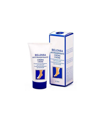 Contrôlez la transpiration avec Belensa Crema Antitranspirante Pies 50ml