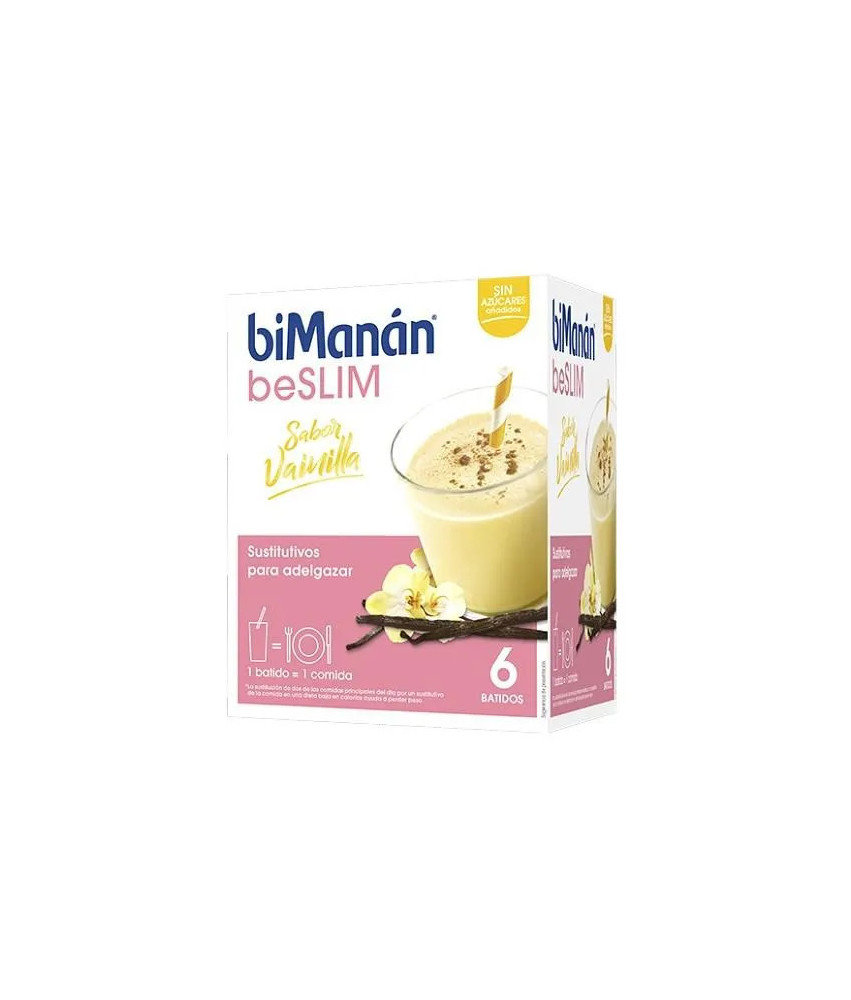 Boisson amincissante Bimanán Beslim saveur vanille - 6 sachets