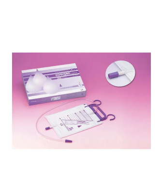Sacs d'urine Corysan 2000ml avec valve - Lot de 30