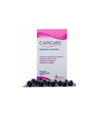 Renforcez vos cheveux et ongles avec Menarini Capicaps!