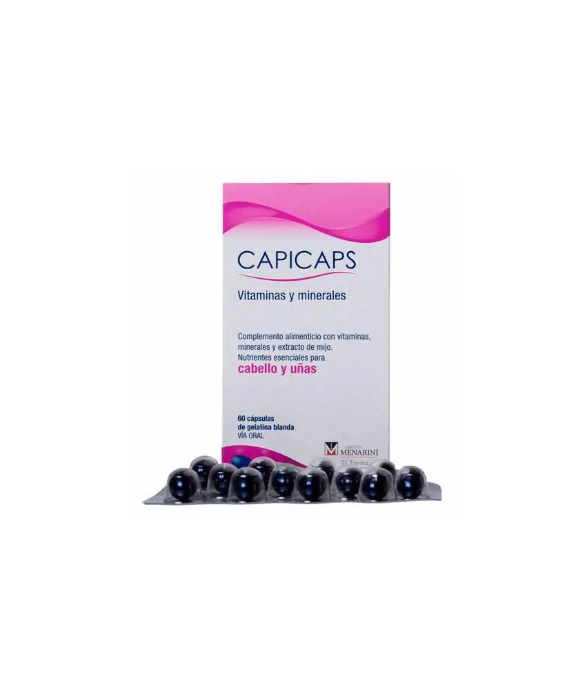 Renforcez vos cheveux et ongles avec Menarini Capicaps!