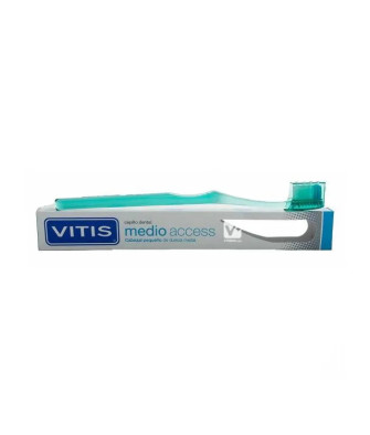Brosse à dents Vitis Medium Access: efficace et pratique