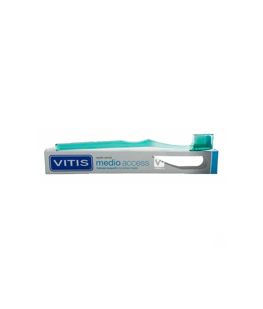 Brosse à dents Vitis Medium Access: efficace et pratique