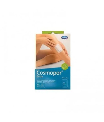 Pansement adhésif Cosmopor Entry 10x6cm - 10 unités
