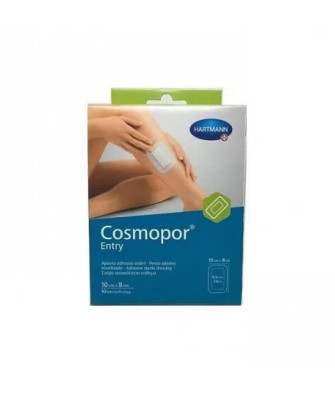 Pansement adhésif Cosmopor Entry 10 x 8 cm - Boîte de 10 unités Hartmann