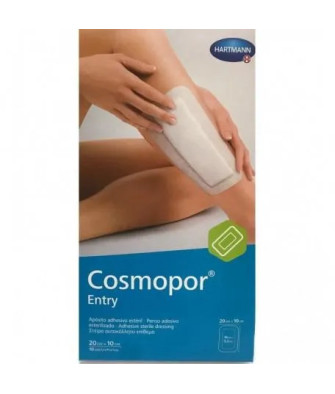 Pansements Cosmopor Entry 20x10 cm - Lot de 10 unités Hartmann
