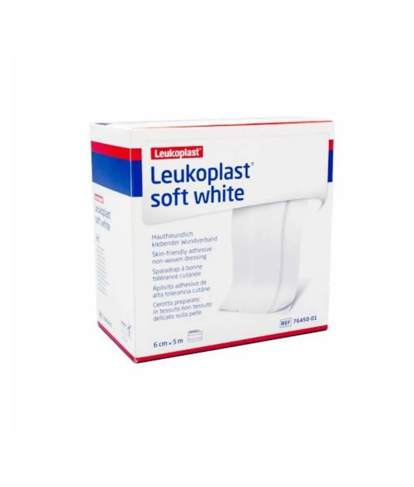 Bandage hypoallergénique Leukoplast 6 cm x 5 m