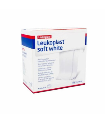 Bandage hypoallergénique Leukoplast 6 cm x 5 m