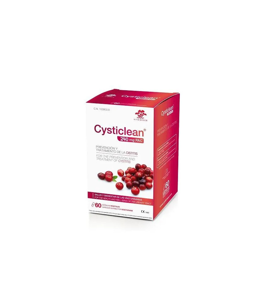 Cysticlean 240 Mg 60 Capsules - Protection urinaire renforcée